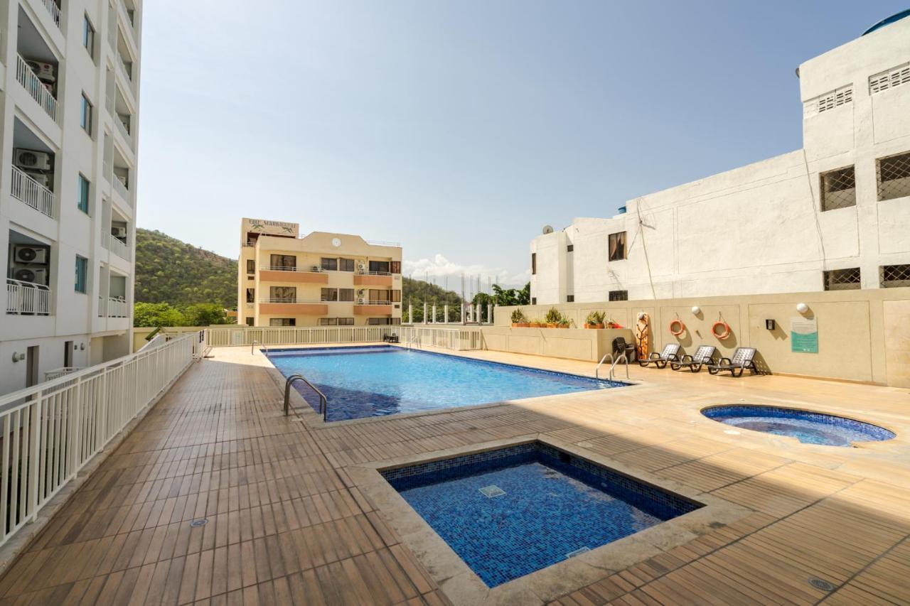 En El Rodadero Cerca De La Playa El Rodadero Y Del Cc Arrecife Apartamento